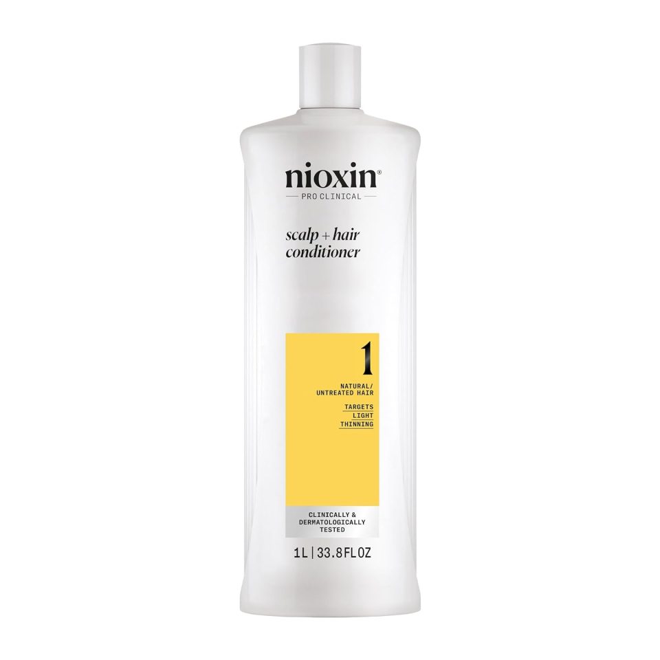 Nioxin System 1 Scalp + Hair Thickening Conditioner for Natural Hair with Light Thinning