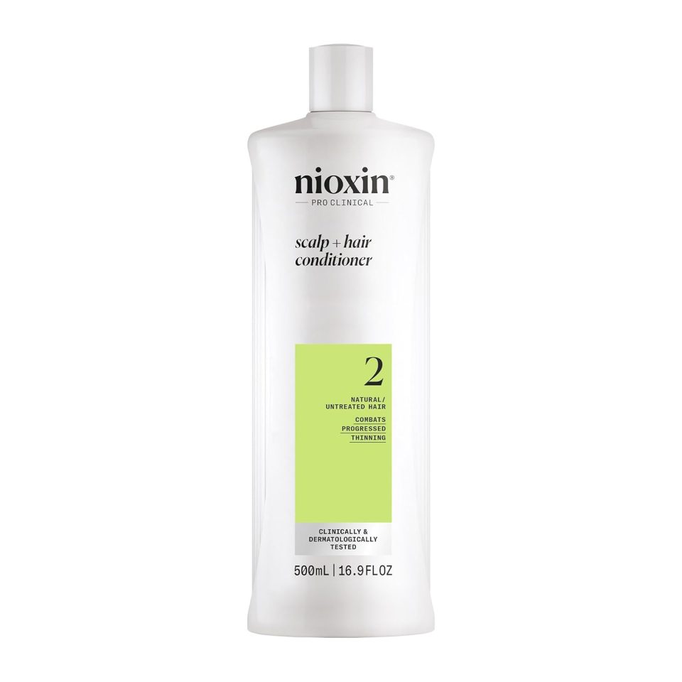Nioxin System 2 Scalp + Hair Thickening Conditioner for Natural Hair with Progressed Thinning