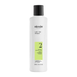 Nioxin System 2 Scalp + Hair Thickening Shampoo for Natural Hair with Progressed Thinning