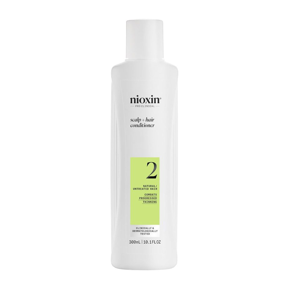 Nioxin System 2 Scalp + Hair Thickening Conditioner for Natural Hair with Progressed Thinning
