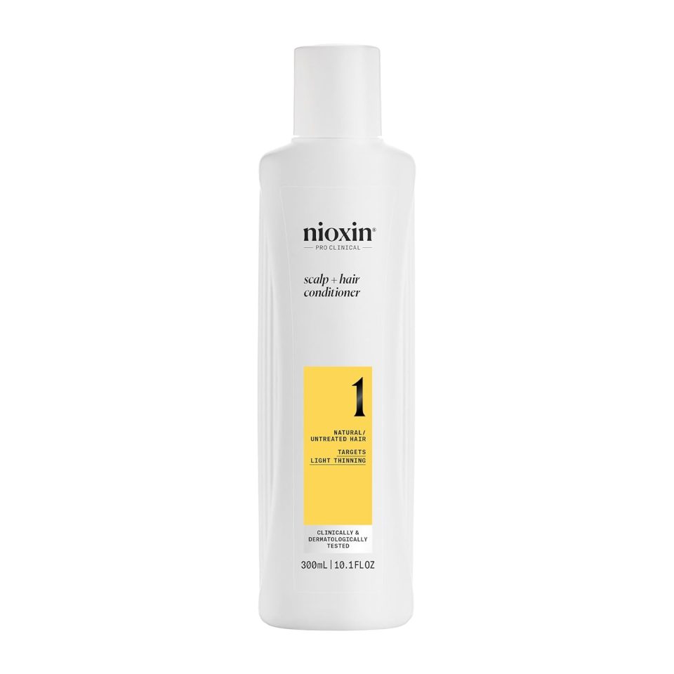 Nioxin System 1 Scalp + Hair Thickening Conditioner for Natural Hair with Light Thinning