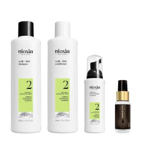 Nioxin System Kits. Cleanse. Condition. Hydrate Sensitive or Dry Scalp. Reduces Hair Breakage.