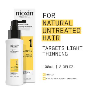 Nioxin System 1 Scalp Care + Hair Thickening Leave-In Treatment
