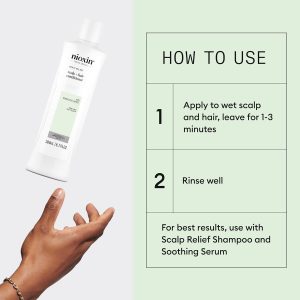 Nioxin Scalp Relief Hair Conditioner | Soothes. Hydrates. & Thickens Hair