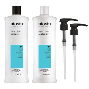 Nioxin Shampoo & Conditioner Liter Duo Sets