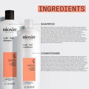 Nioxin Shampoo & Conditioner Liter Duo Sets