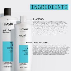 Nioxin Shampoo & Conditioner Liter Duo Sets