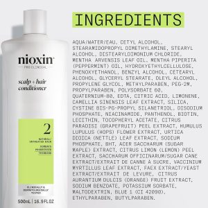 Nioxin System 2 Scalp + Hair Thickening Conditioner for Natural Hair with Progressed Thinning