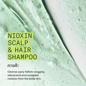 Nioxin System 2 Scalp + Hair Thickening Shampoo for Natural Hair with Progressed Thinning